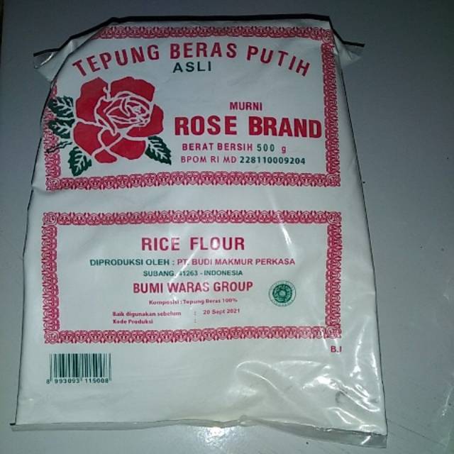 

Tepung Beras Putih Rose Brand