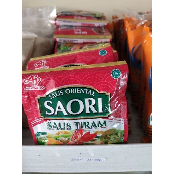 

Saori saus tiram sachet isi 10bks