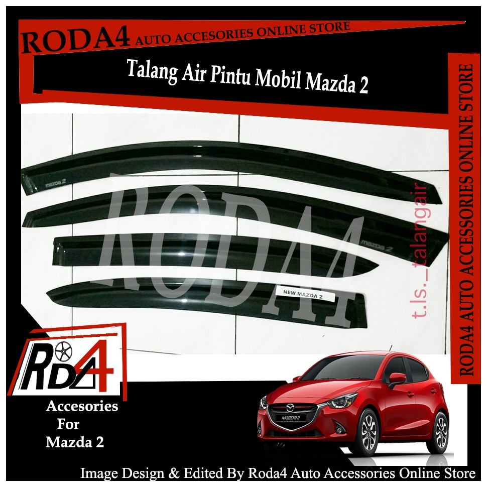 Talang Air Model Slim Mobil Mazda 2