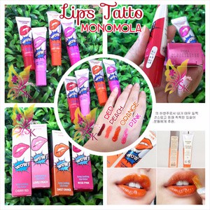 Lips Tattoo WOW MONOMOLA KOREA / Tato bibir / Lip Tatto