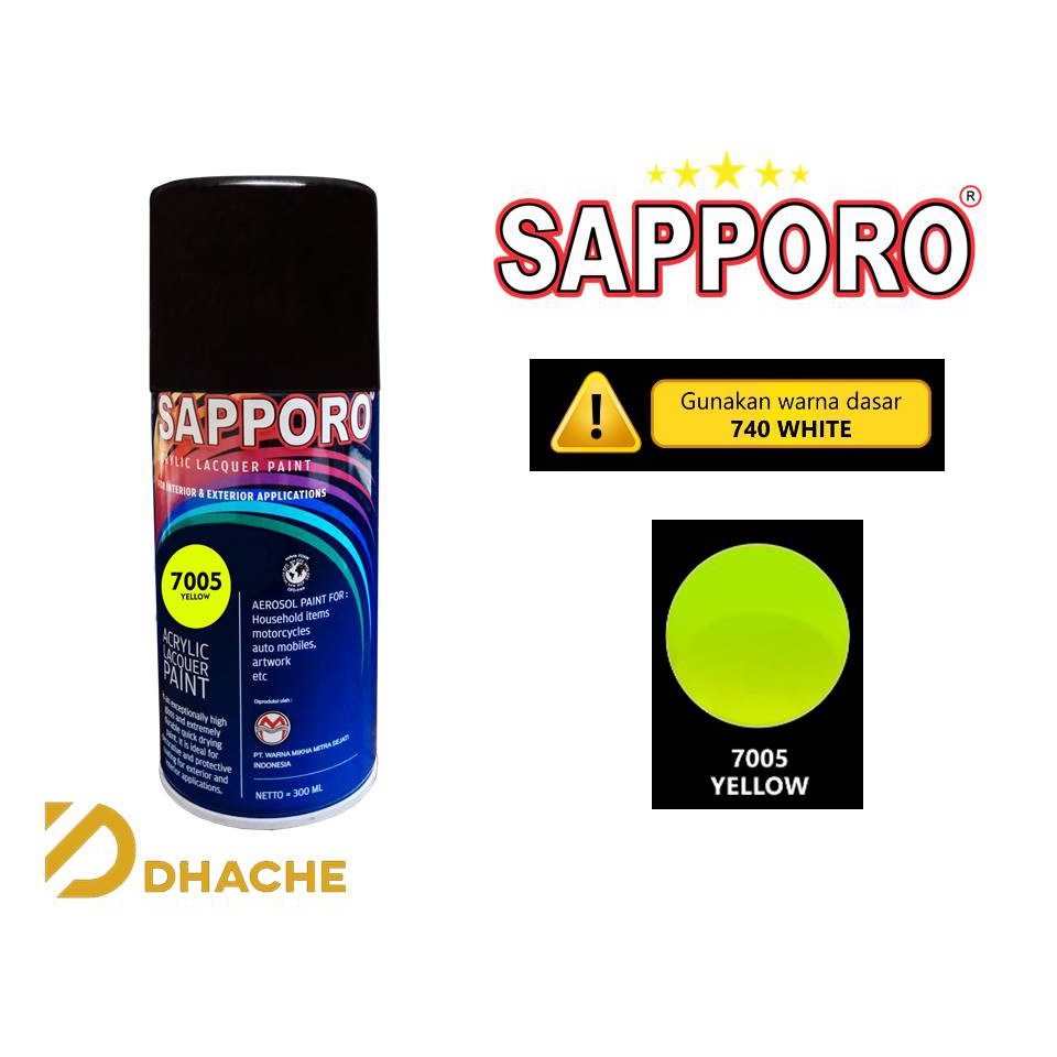 CAT SEMPROT SAPPORO FLUORESCENT 7005 YELLOW STABILO SCOTCH LIGHT PYLOX