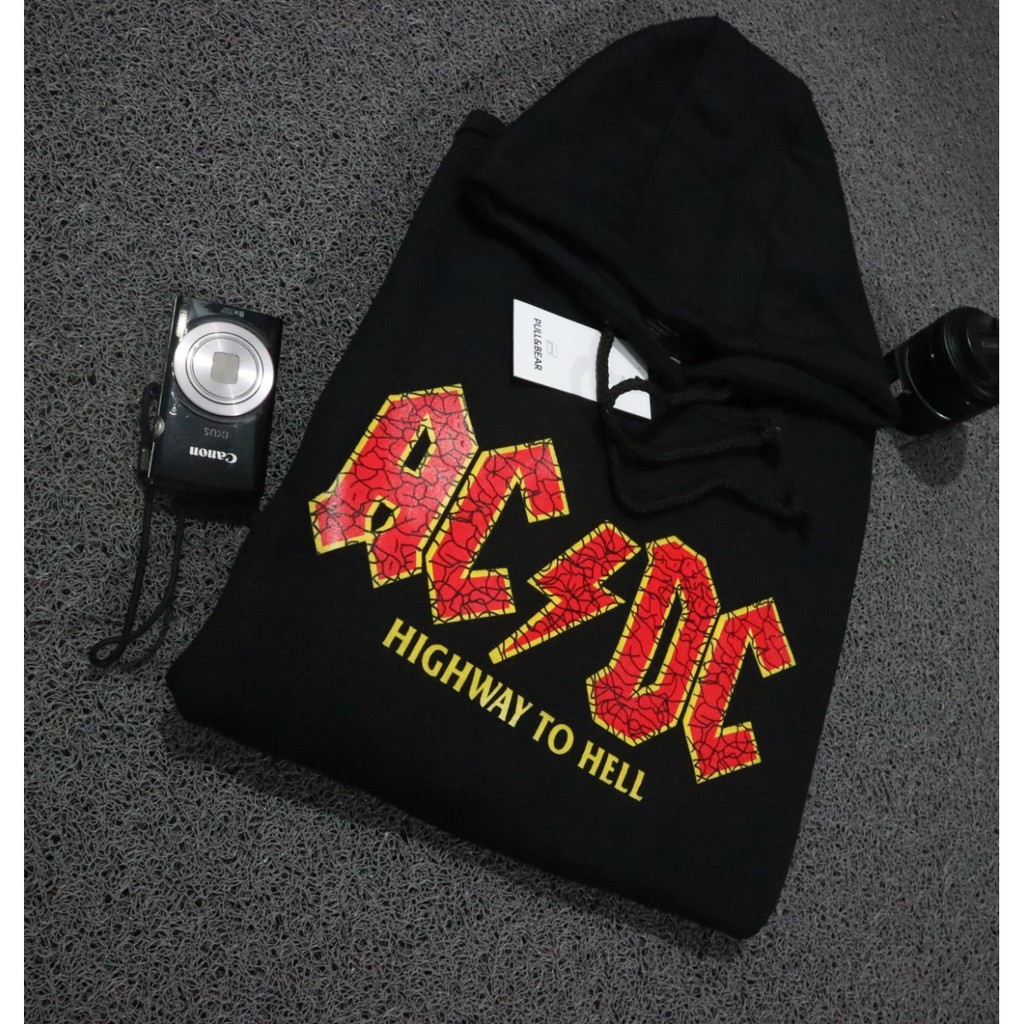JAKET SWEATER HOODIE PULL AND BEAR X ACDC HIGH PREMIUM QUALITY