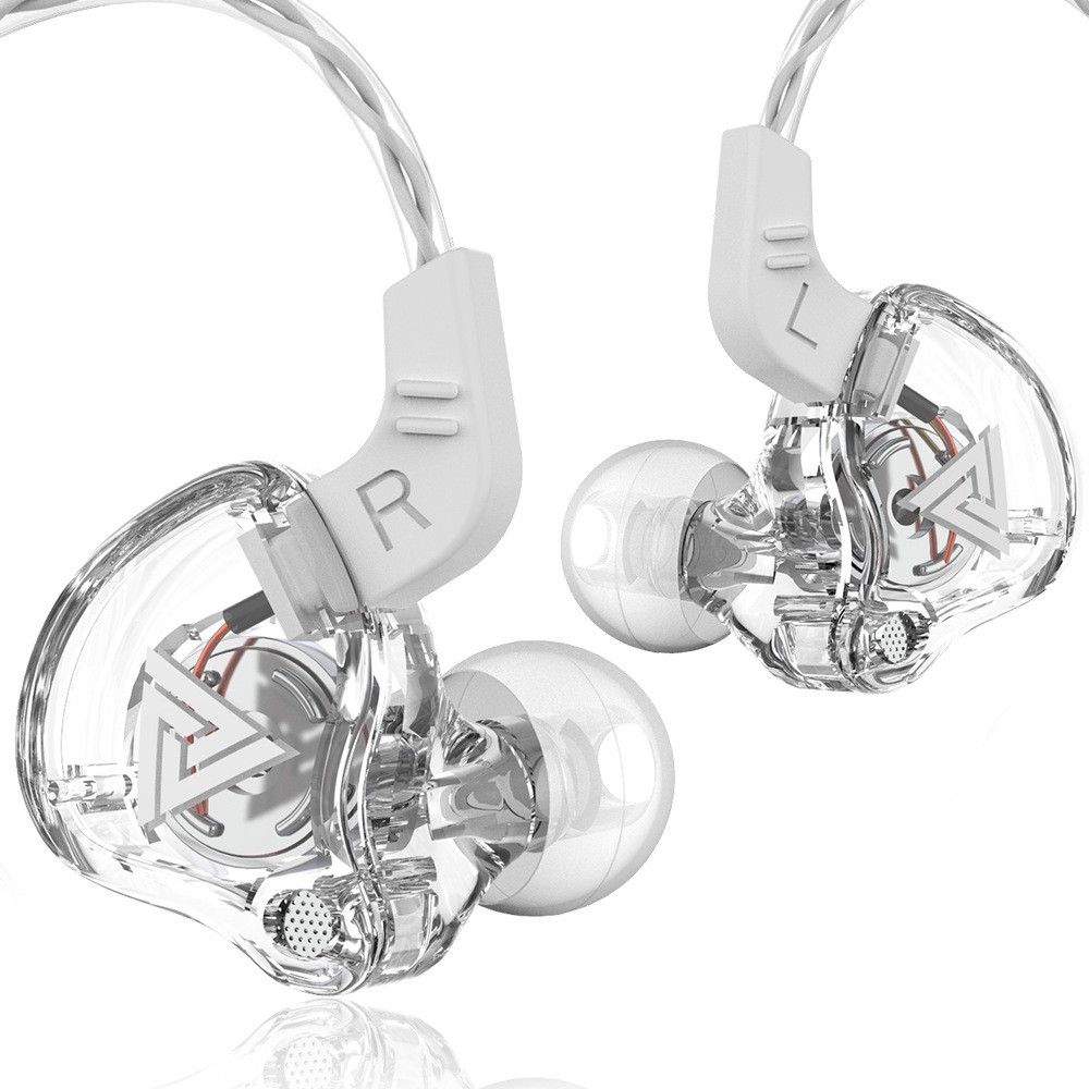 Qkz Ak6 Headset Earphone Sport In-Ear Hifi Universal Versi Upgrade Dengan Mic, Jack 3.5mm