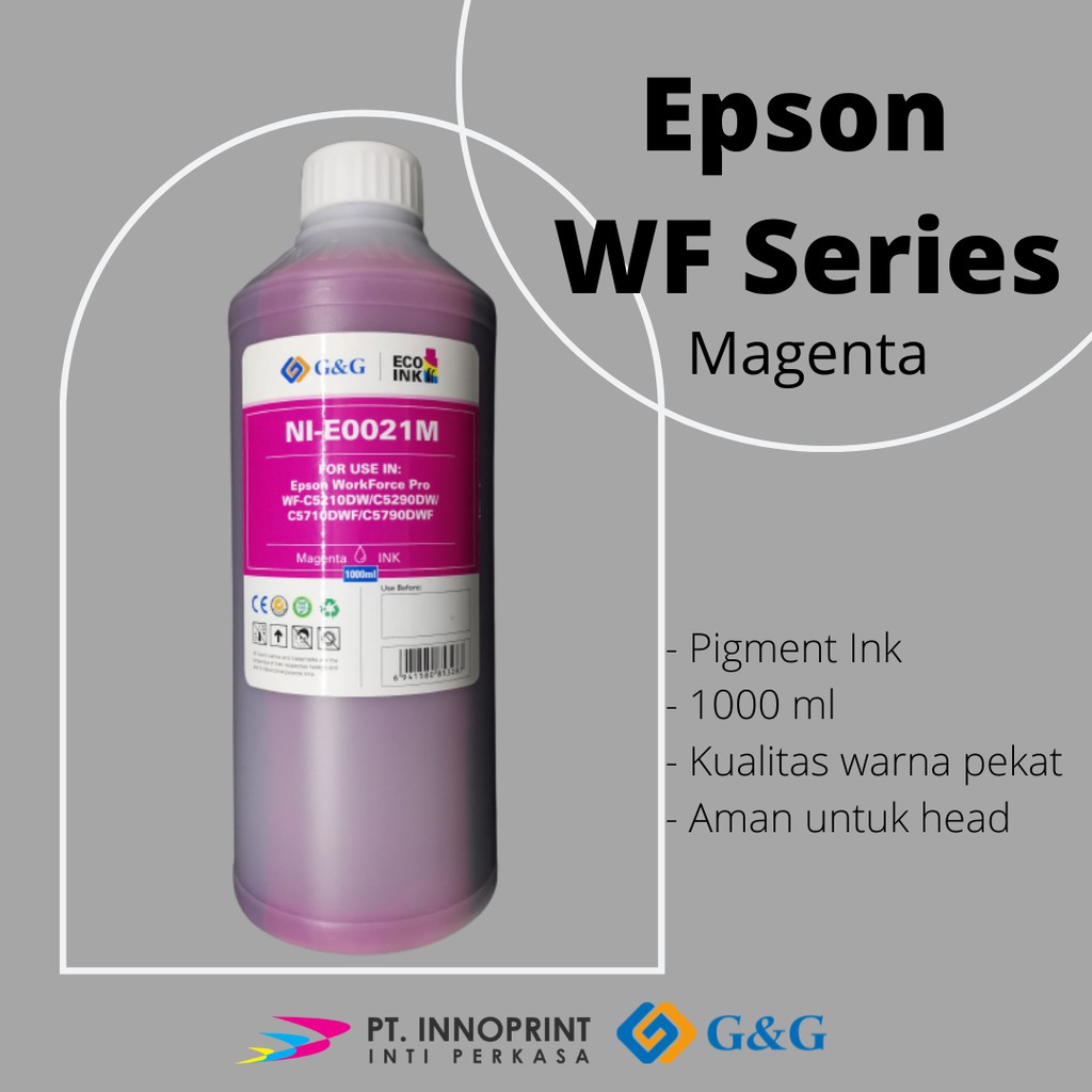 Tinta pigment for EcoTank L15150 dan WF Series