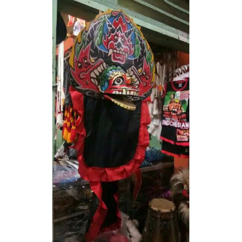 Barongan main barongan anak barongan devil reog thik barongan spon murah