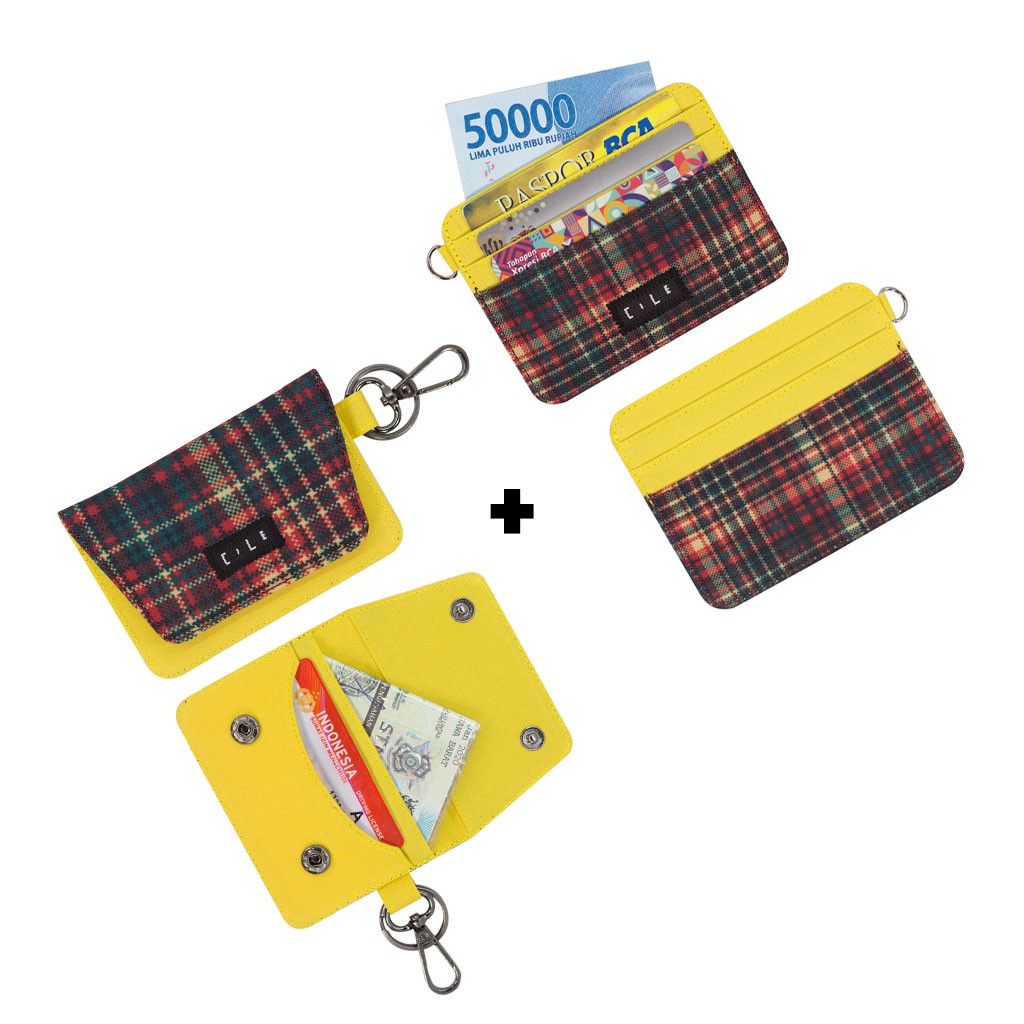 Dompet STNK + Dompet Kartu Slim Wallet Card Holder Hemat 5 RIBU Rupiah - DSASW06