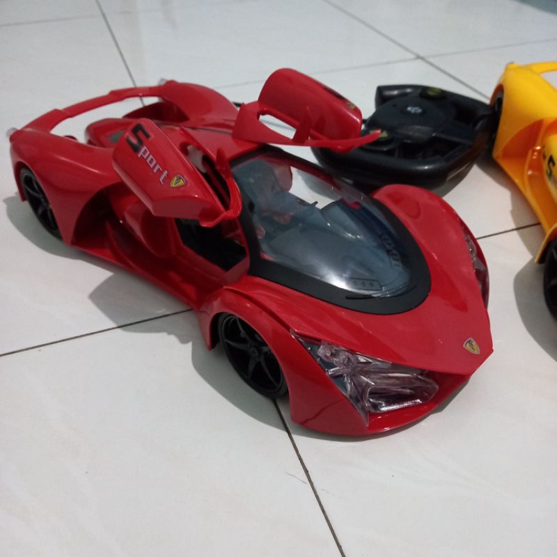 MOBIL REMOTE CONTROL RC FERARI LAMBORGHINI MERCY SIZE JUMBO BESAR ANTENA BMW SPORT SALE DIECAST