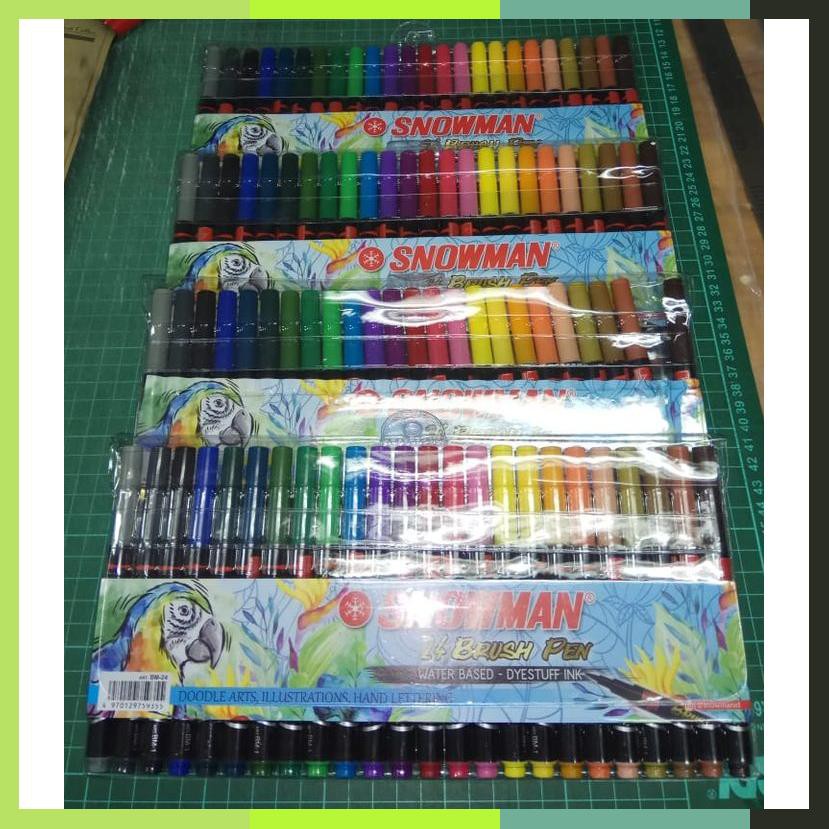 

Snowman Brush Pen 24 Warna