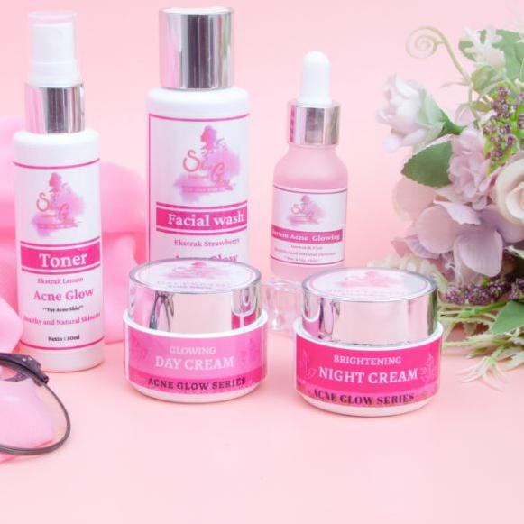 ❋ CREAM PENGHILANG JERAWAT 5X LEBIH CEPAT SkinGlow Treatment Acne Extra Glow eceran ➹