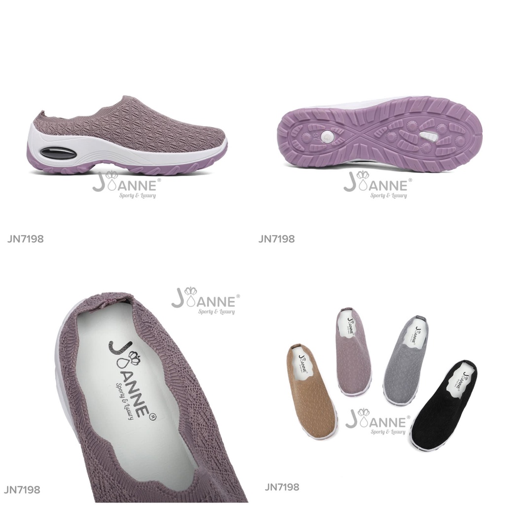 JOANNE Casual Slop Sneakers Shoes #JN7198 ORIGINAL