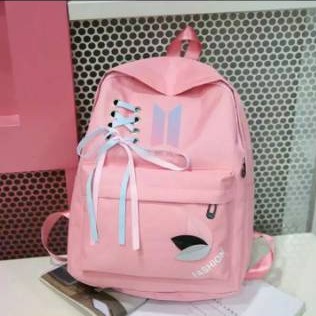 Rasta bags17 - Tas Ransel Anak Perempuan SD SMP SMA Tas Sekolah Pita BTS