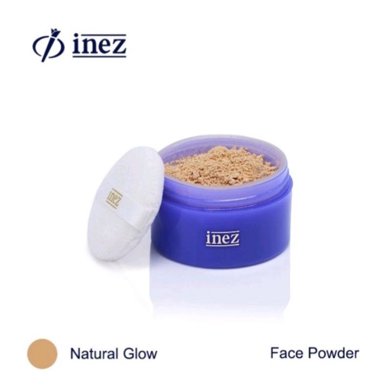 Bedak Tabur Original Inez Color Contour Plus Face Powder.