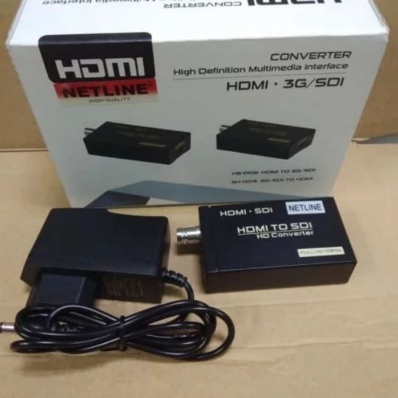 Box Hdmi to SDI with Adaptor