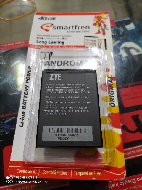 Baterai Andromax Hisanse V V2 Battery Zte Bolt  A5 V982 V9820 Original