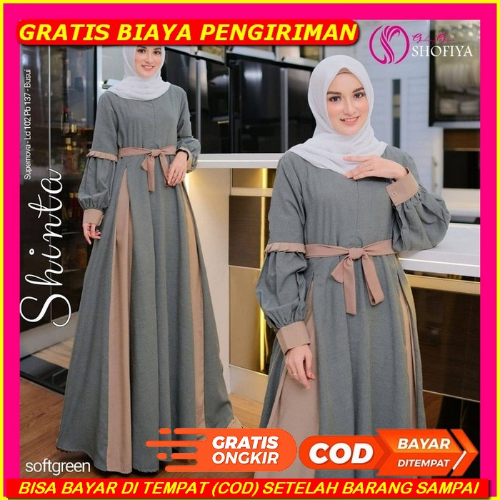 Terbaru Gamis Brokat Jumbo Nadine Luna Vekka Syar'I | Gamis Wanita Modern Tille Maxy Dress Gamis Kon
