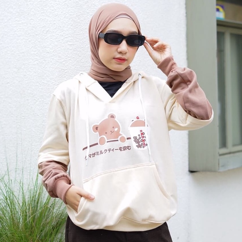 MVP - Panda Combi Hoodie - Sweater Hoodie Unisex Terbaru