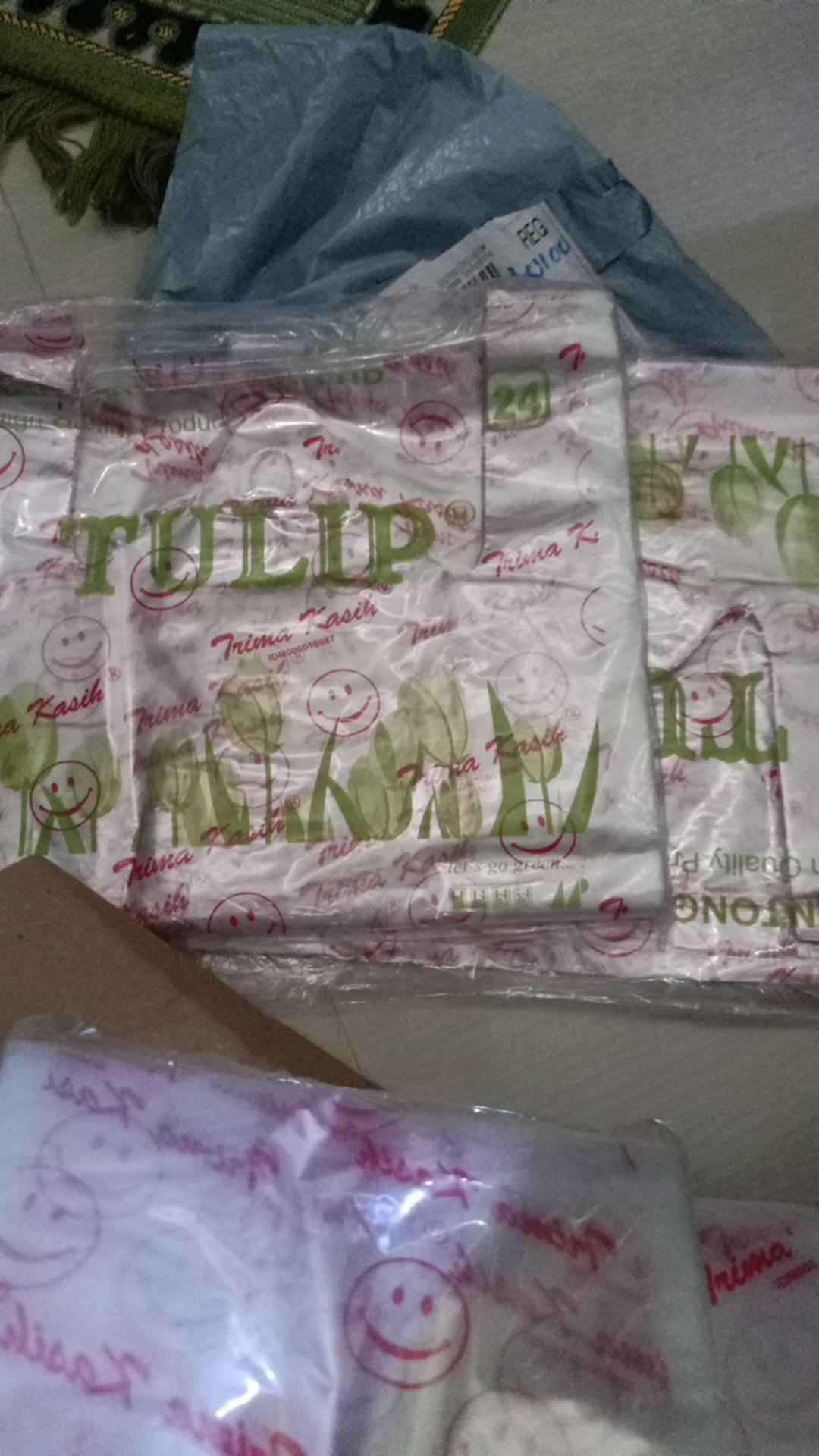 Kantong Plastik Kresek Bening Terimakasih Ukuran 15 Isi 200gram / Hd Terimakasih Bening