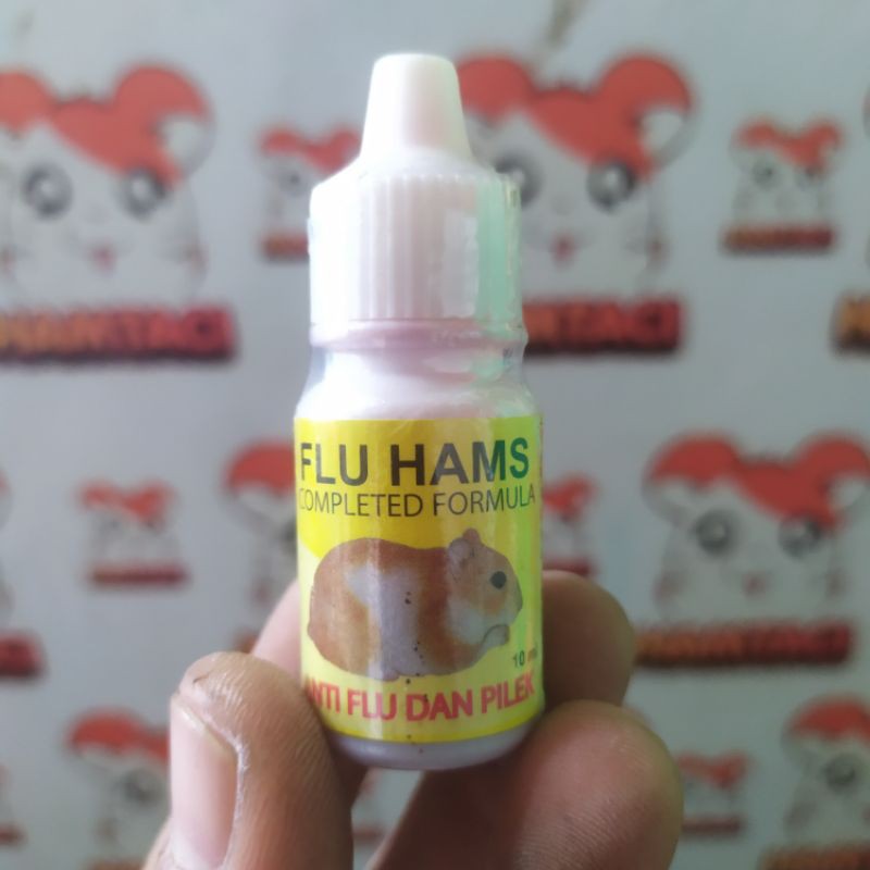 FLUHAMS 10ML OBAT FLU HAMSTER/GERBIL/PETS