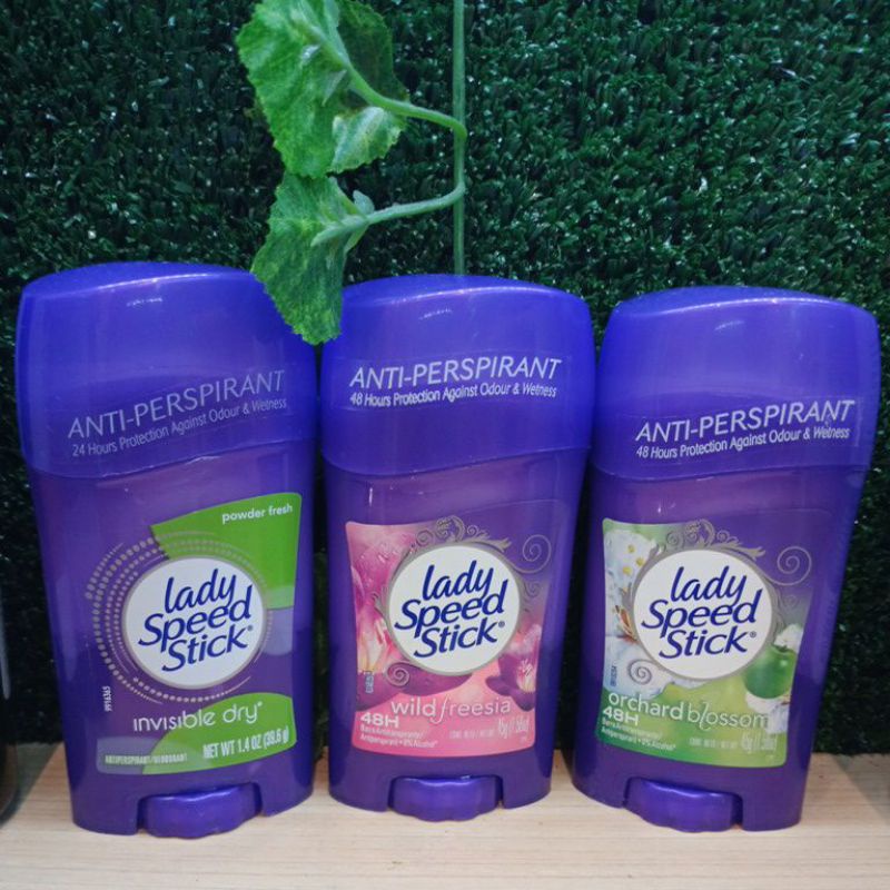 Lady speed stick deodorant