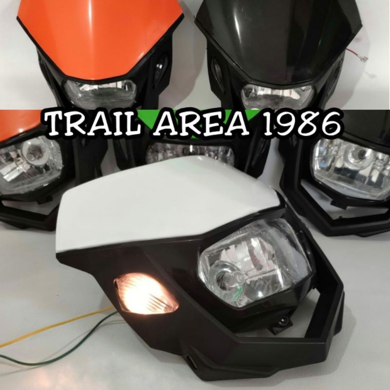 Reflektor polisport Headlamp batok polisport supermoto