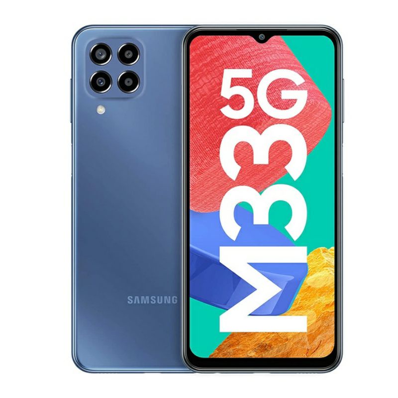 Samsung Galaxy M33 5G  RAM 8/128GB NEW BERGARANSI RESMI SEIN