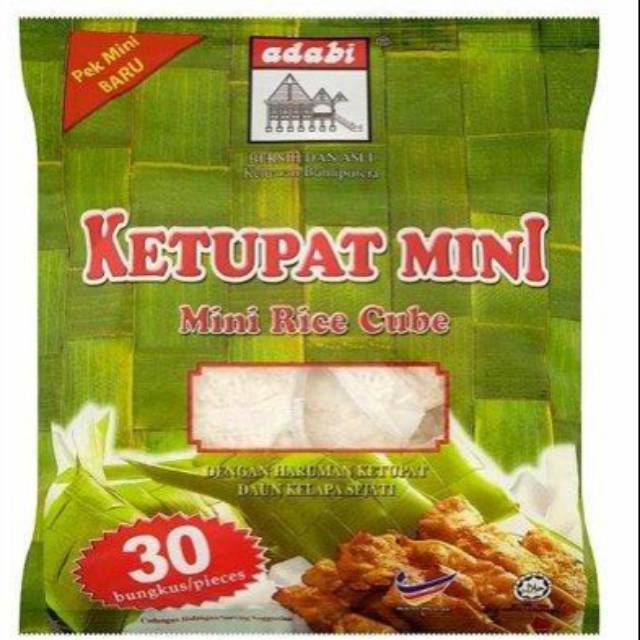 

Ketupat mini adabi isi 30pcs