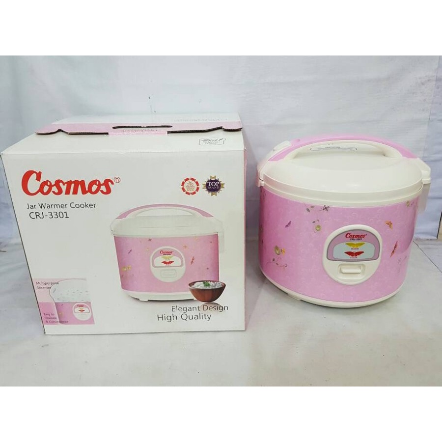 COSMOS MAGIC COM CRJ 3301 / RICE COOKER CRJ3301 NON STICK 1.8L PENANAK NASI