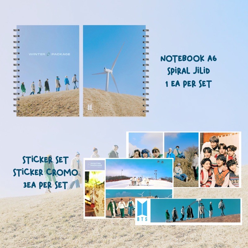 BTS WINTER PACKAGE PACK PAKET LENGKAP FANKIT BANGTAN