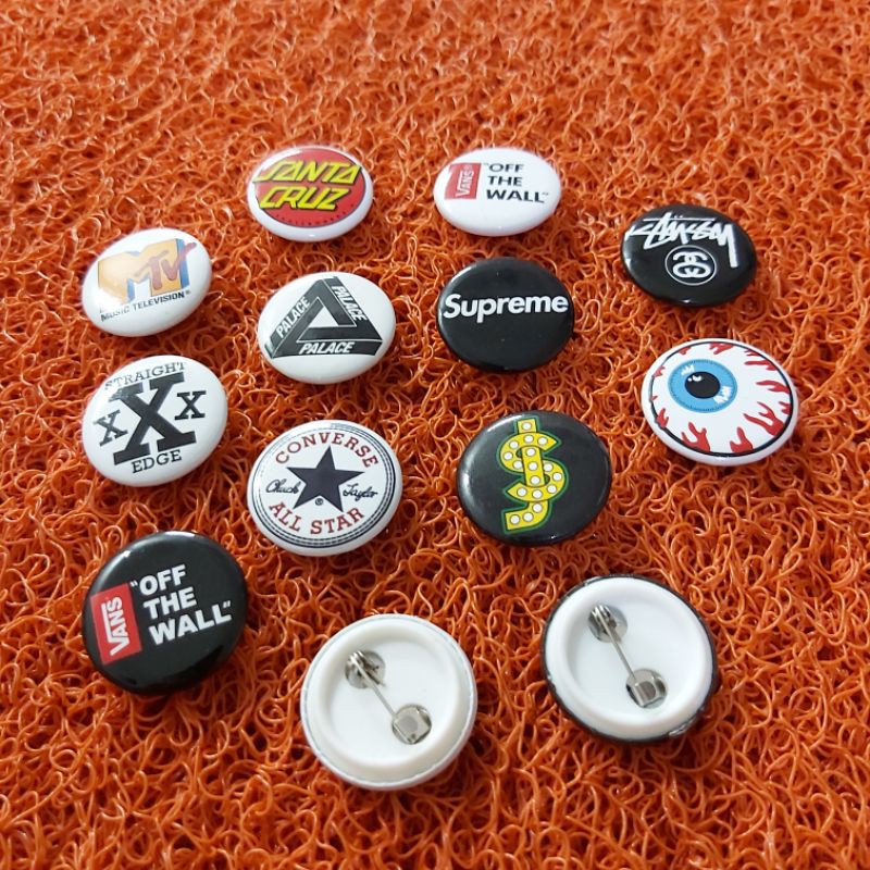 PIN BUTTON MINI MUSIK/HYPE TERLARIS BEST QUALITY