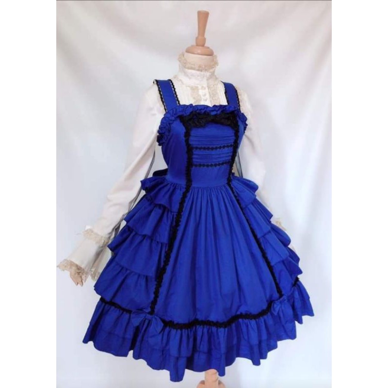 Lolita Bodyline Ellise Ball JSK Biru