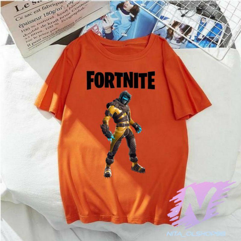 kaos anak fornite mobile shirt kids fornite