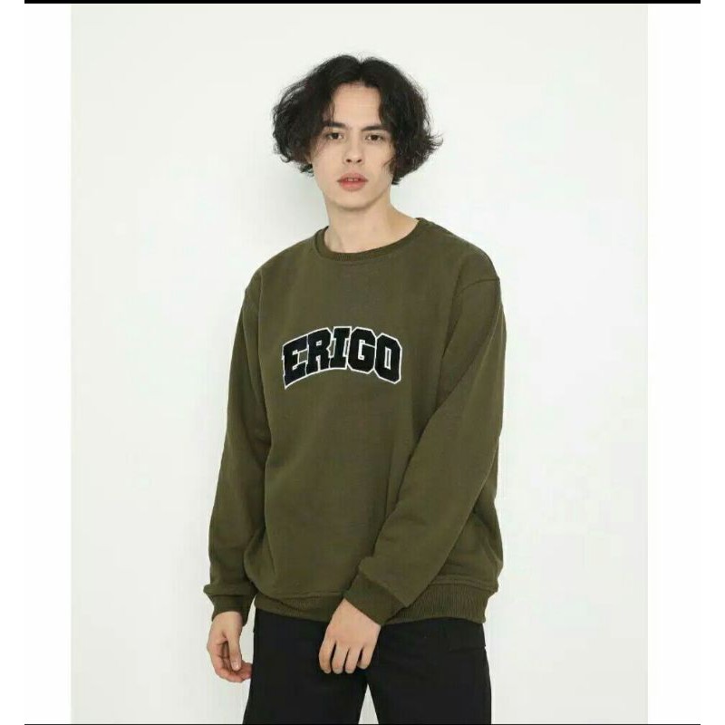 SWEATER ERIGO [BAYAR DI TEMPAT ] ORIGINAL TERBARU MURAH SIZE M, L, XL  ..