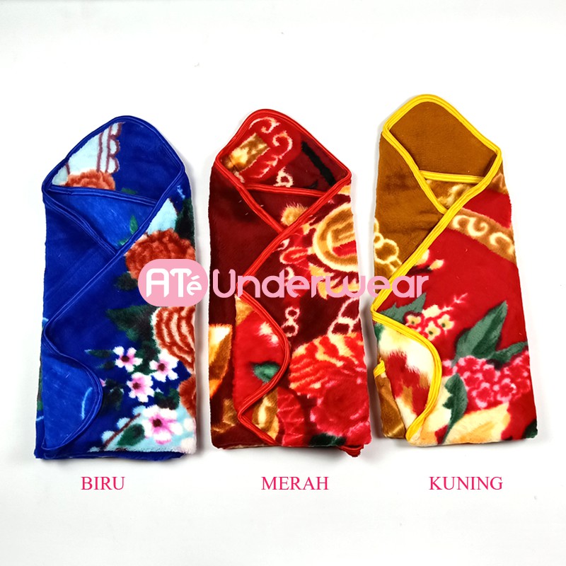 AT113-Arista Selimut Bayi buludru/selimbut bayi bulu Memakai topi