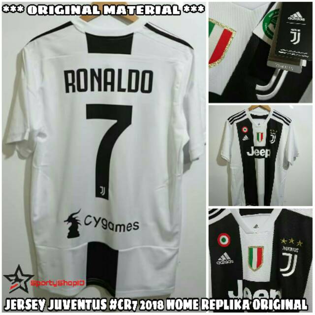 original juventus ronaldo jersey