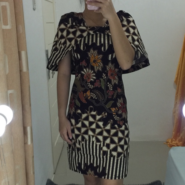 DRESS BATIK / BATIK WANITA / BATIK KERJA / TERUSAN BATIK