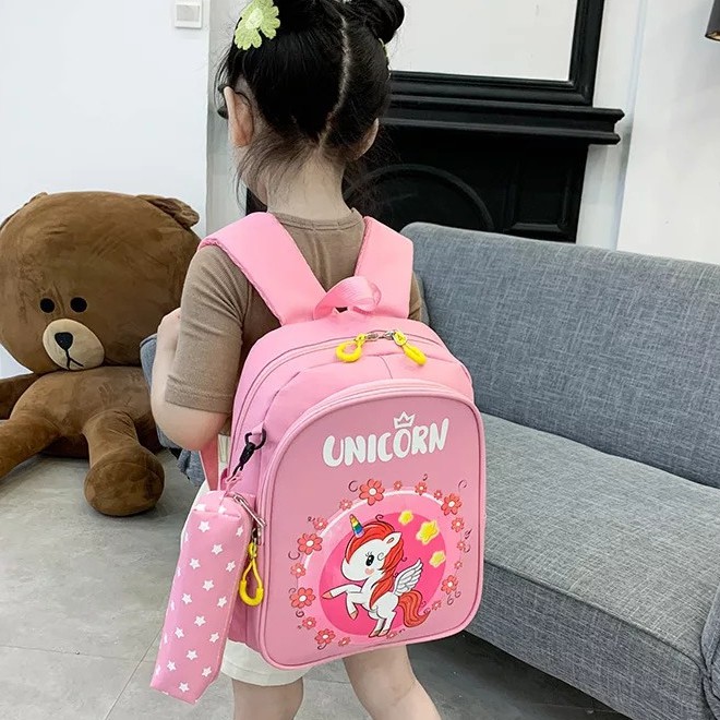 Tas Anak sekolah SD Baby Bag Tas Ransel Anak Sekolah Karakter perempuan Tas Karakter Bidadari-1