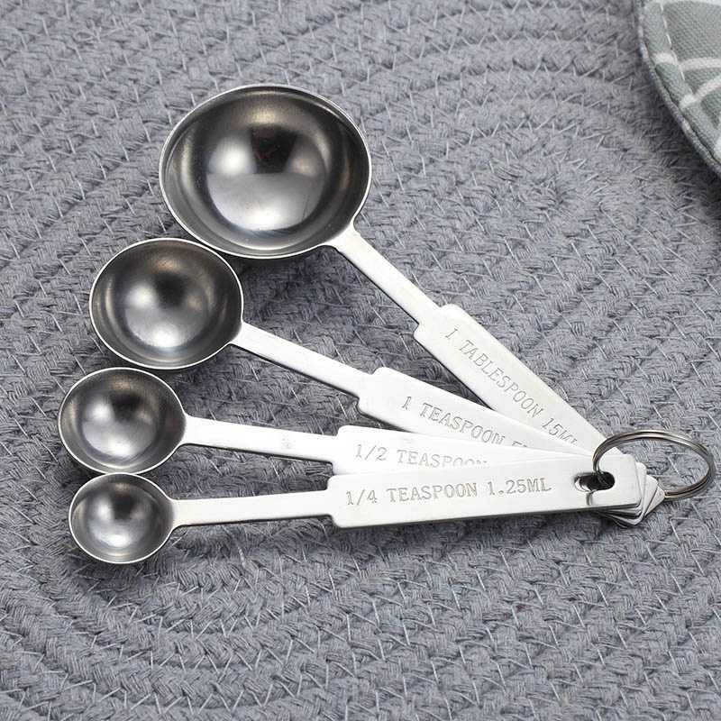 Sendok Takar Ukur Stainless Steel Measuring Spoon 8 PCS 