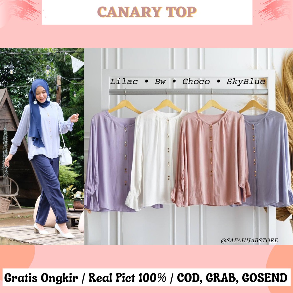 CANARY TOP / BLOUSE / ATASAN WANITA