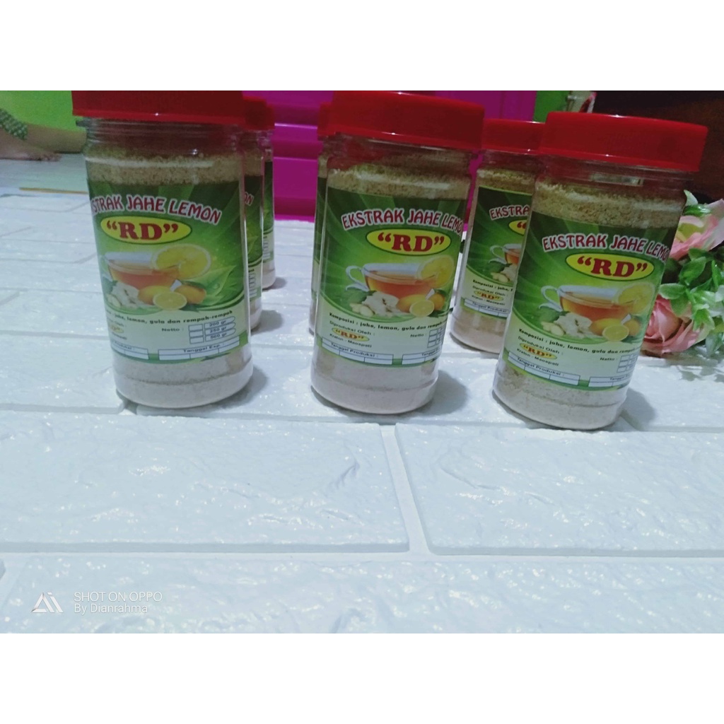 

serbuk jahe lemon