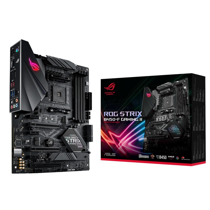 ASUS STRIX B450-F ROG GAMING II B450F MOTHERBOARD - AMD AM4