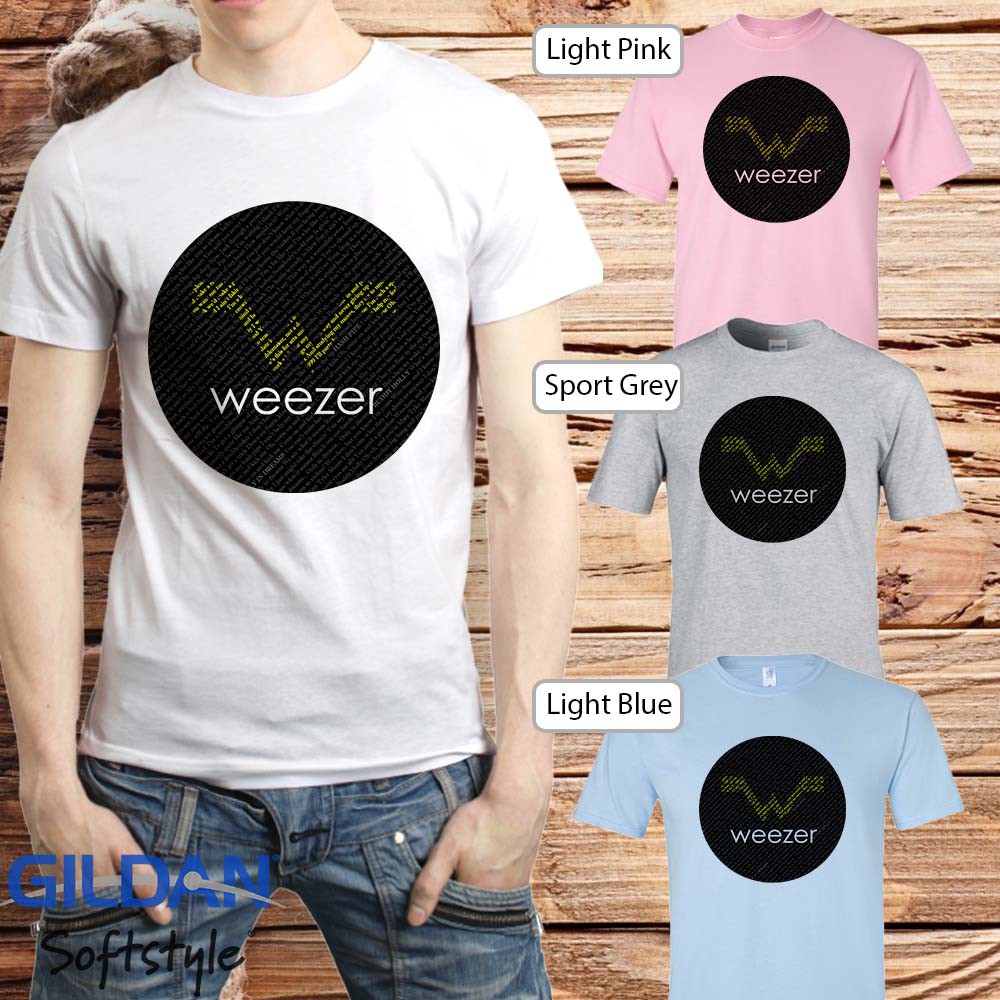 baju t shirt kaos band merchandise music official WEEZER 09