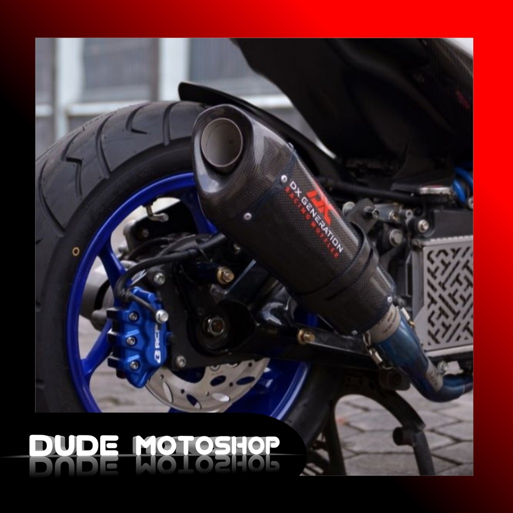 Knalpot RVR Short Carbon DX Generation Racing Fullsystem