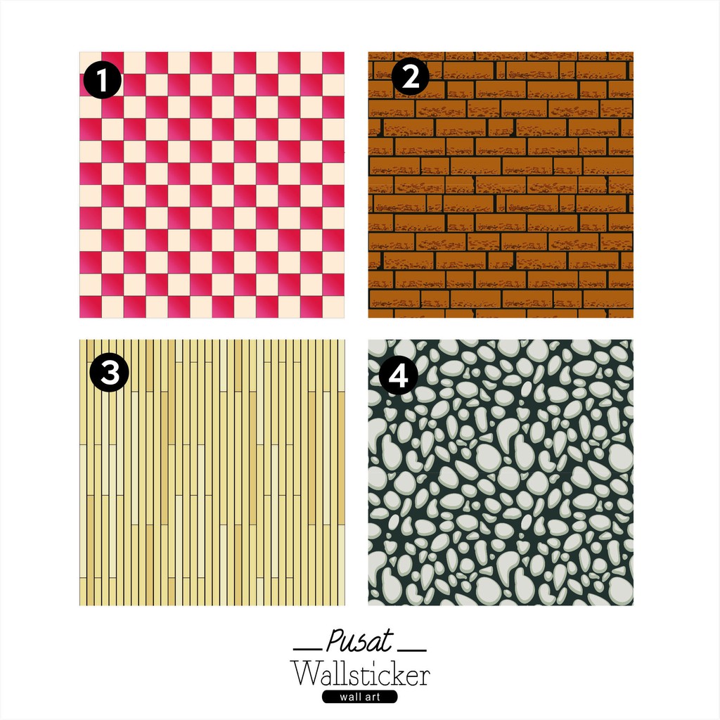 STIKER TEGEL / STIKER LANTAI / KERAMIK MOTIF 56