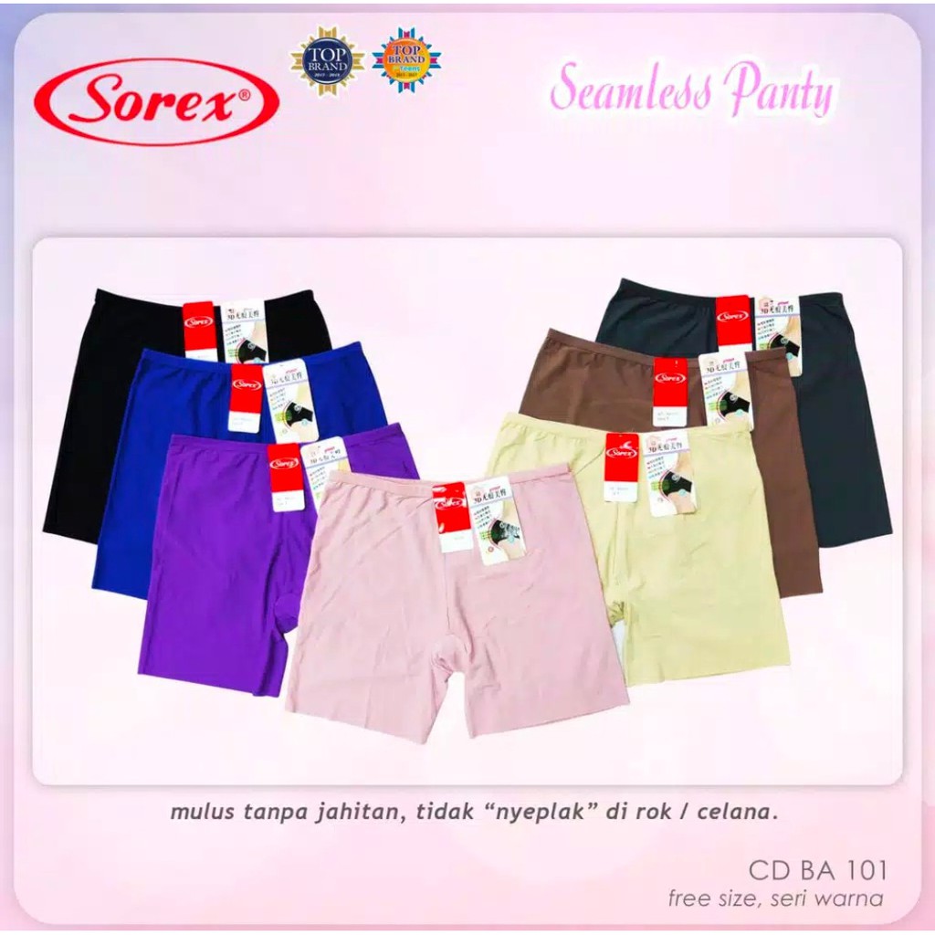 CD Sorex Celana Dalam Wanita Sorex / CD Sorex Seamless / Cd Wanita Sorex Seamless BA101 / Cd Sorex BA100