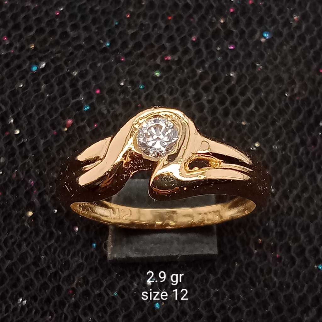 Cincin Emas 17K - 2.9 gr Kadar 750 - 702