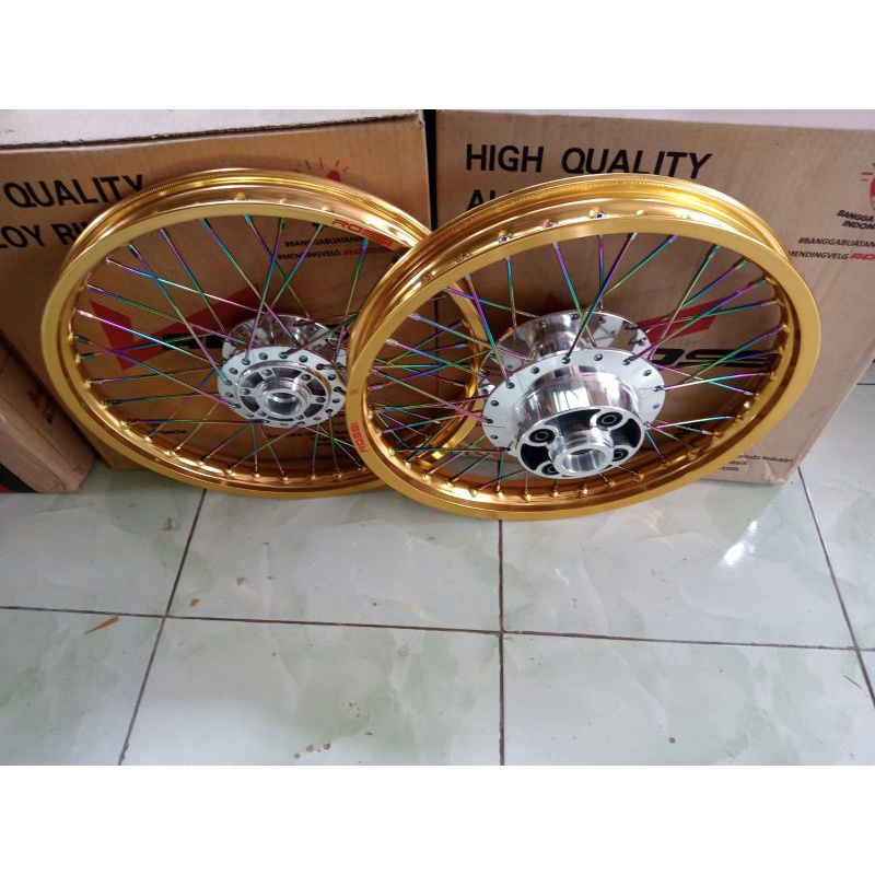 velg jari jari tiger old/Tiger Revo tapak lebar 215/185x17