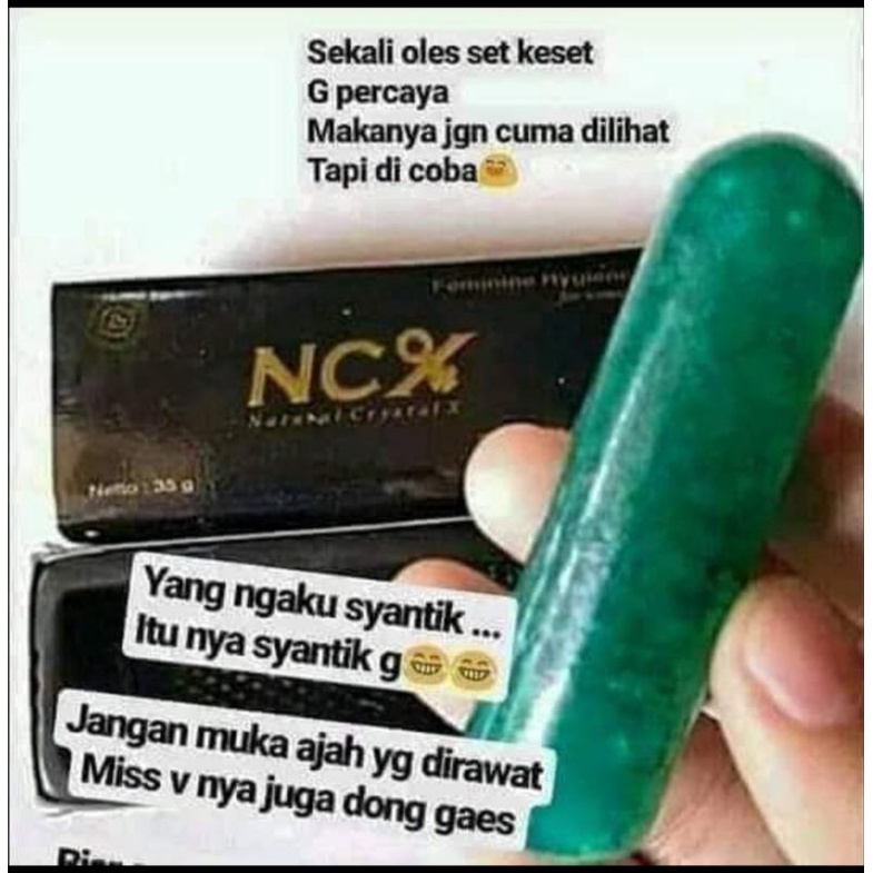 NCX Original/Crystal X Nasa Asli/Free gift