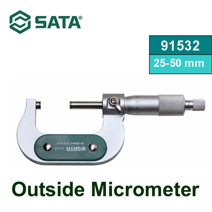 

JANGKA SORONG 91532 OUTSIDE MICROMETER 25-50MM SATA