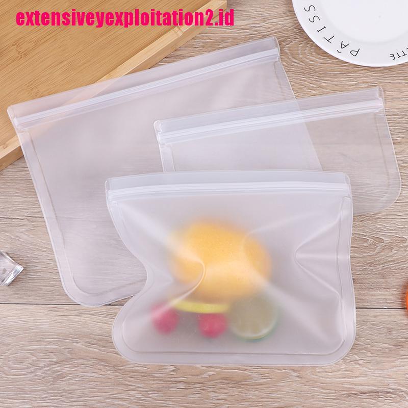 &lt; E2id &amp; &gt; Tas Penyimpanan Makanan Bahan Silikon Anti Bocor