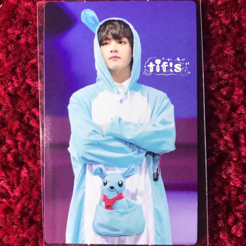 OFFICIAL photocard tear r taehyung, jimin, tear o jungkook, pc album BTS